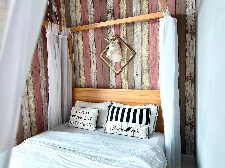 Unicorn Fairy Theme 2Br Airport Suite# Straits Intl# Pantai Hospt Bayan Lepas Διαμέρισμα